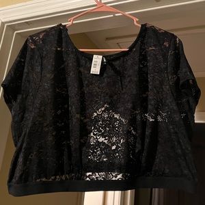 Torrid Lace Crop Top